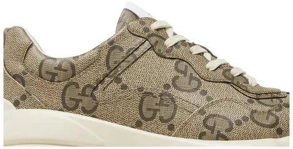 Gucci 100 Rhyton Sneaker 'Beige Monogram' Sneakers for Men