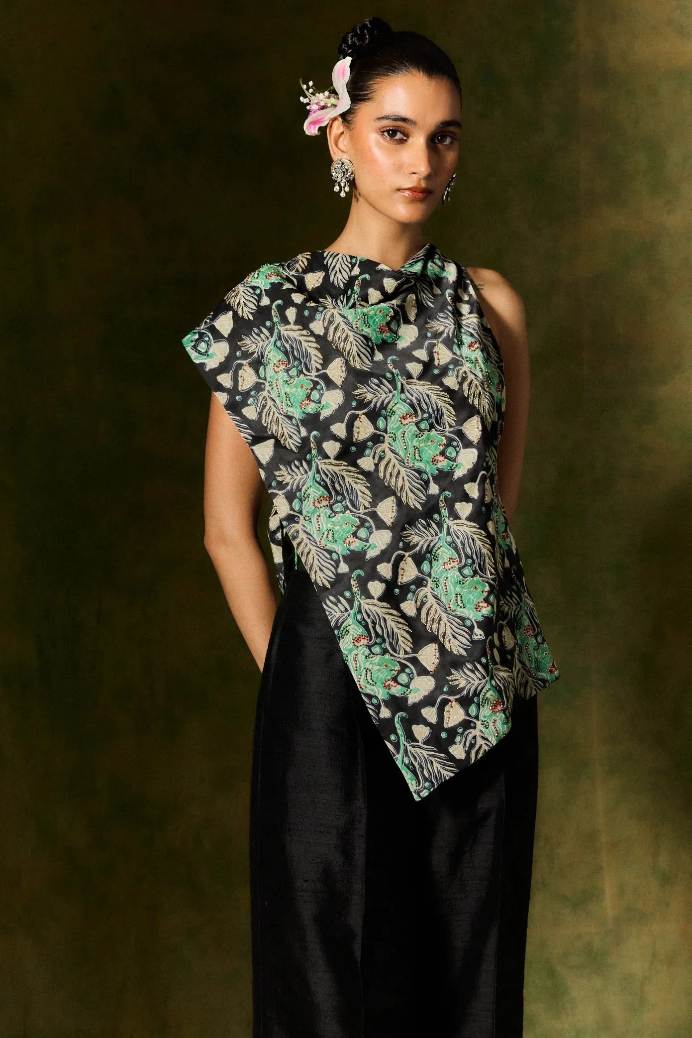 Gulsher | Silk Blouse