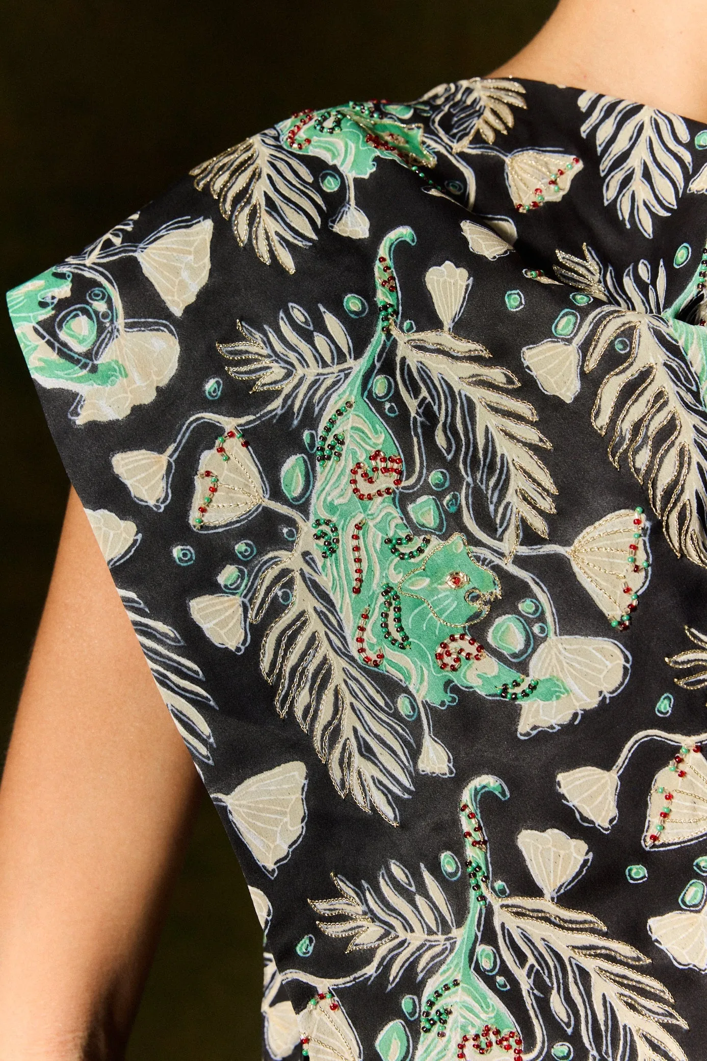 Gulsher | Silk Blouse