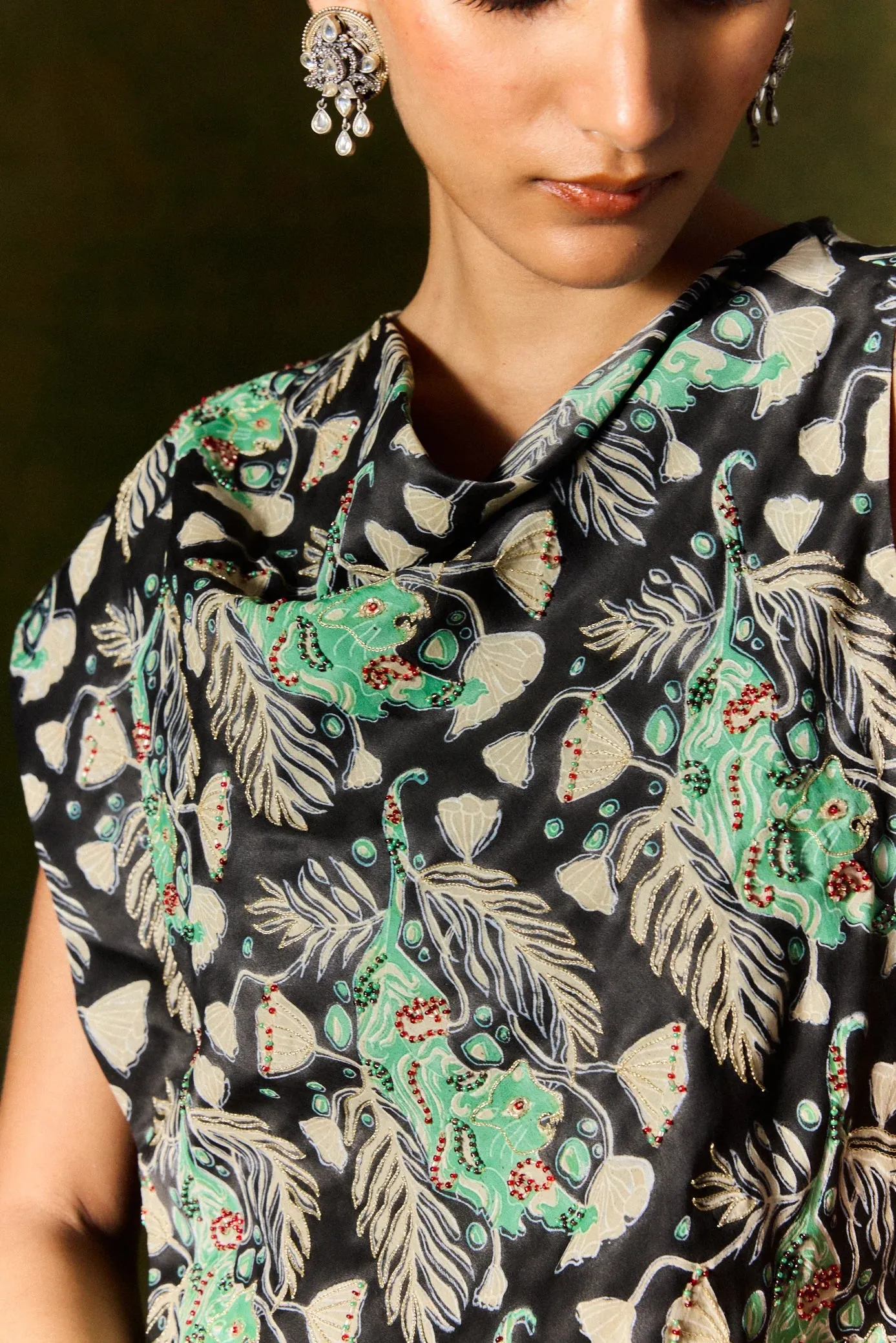 Gulsher | Silk Blouse