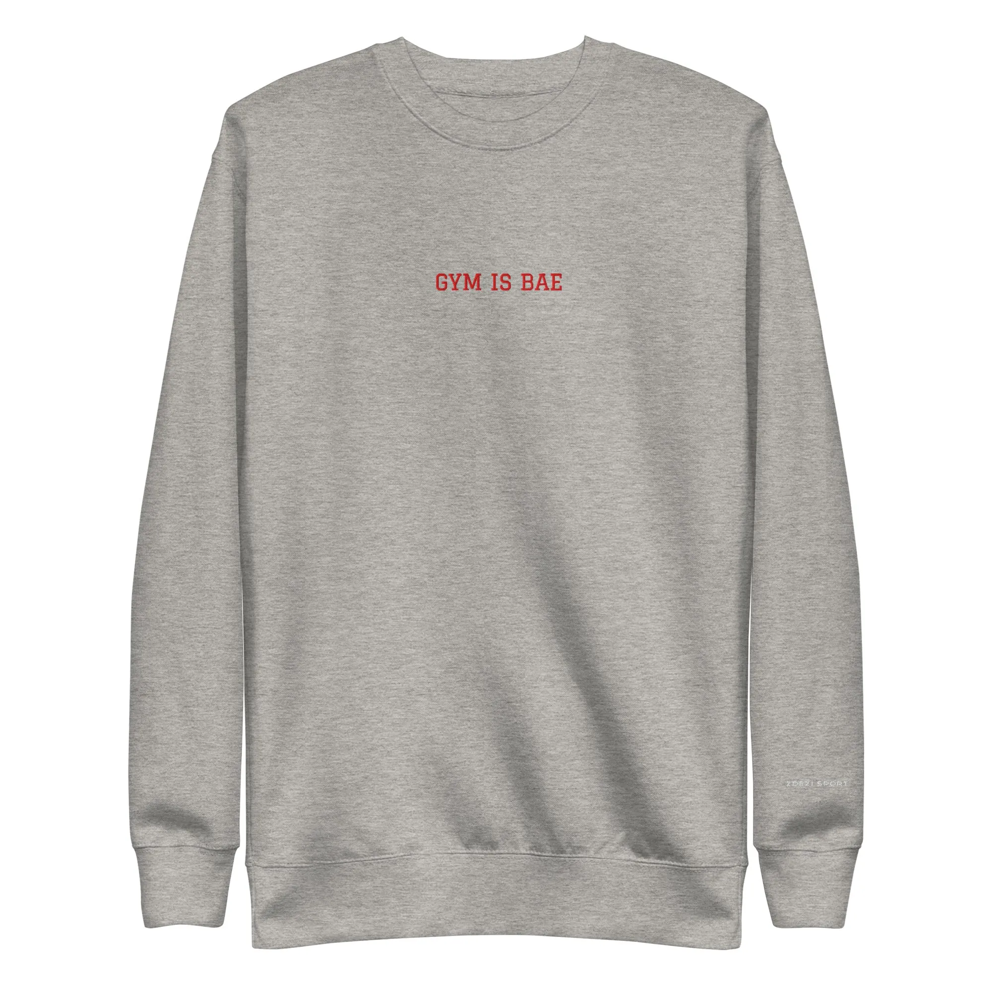 Gym is Bae Embroidered Unisex Sweatshirt