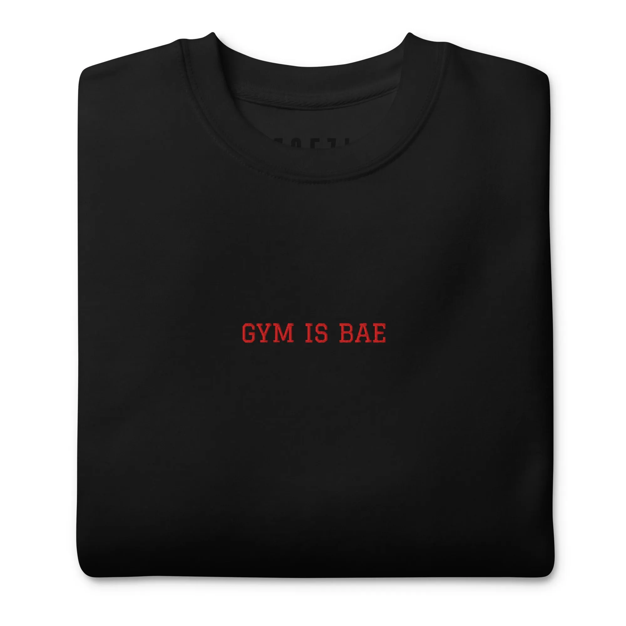Gym is Bae Embroidered Unisex Sweatshirt