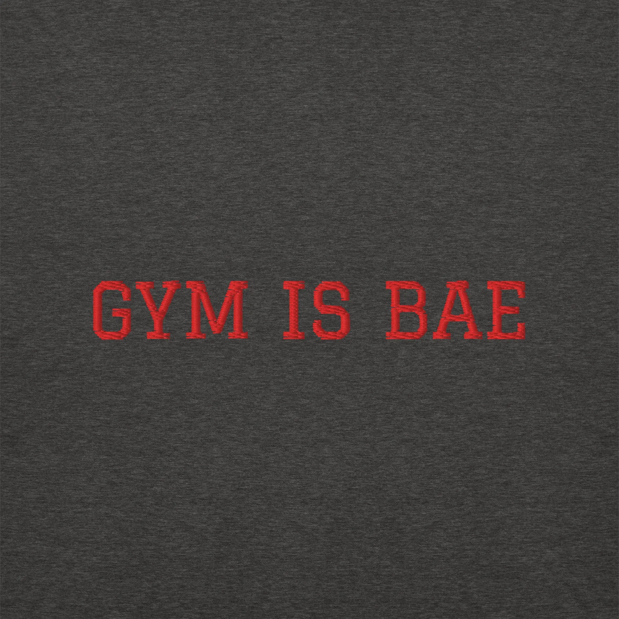 Gym is Bae Embroidered Unisex Sweatshirt
