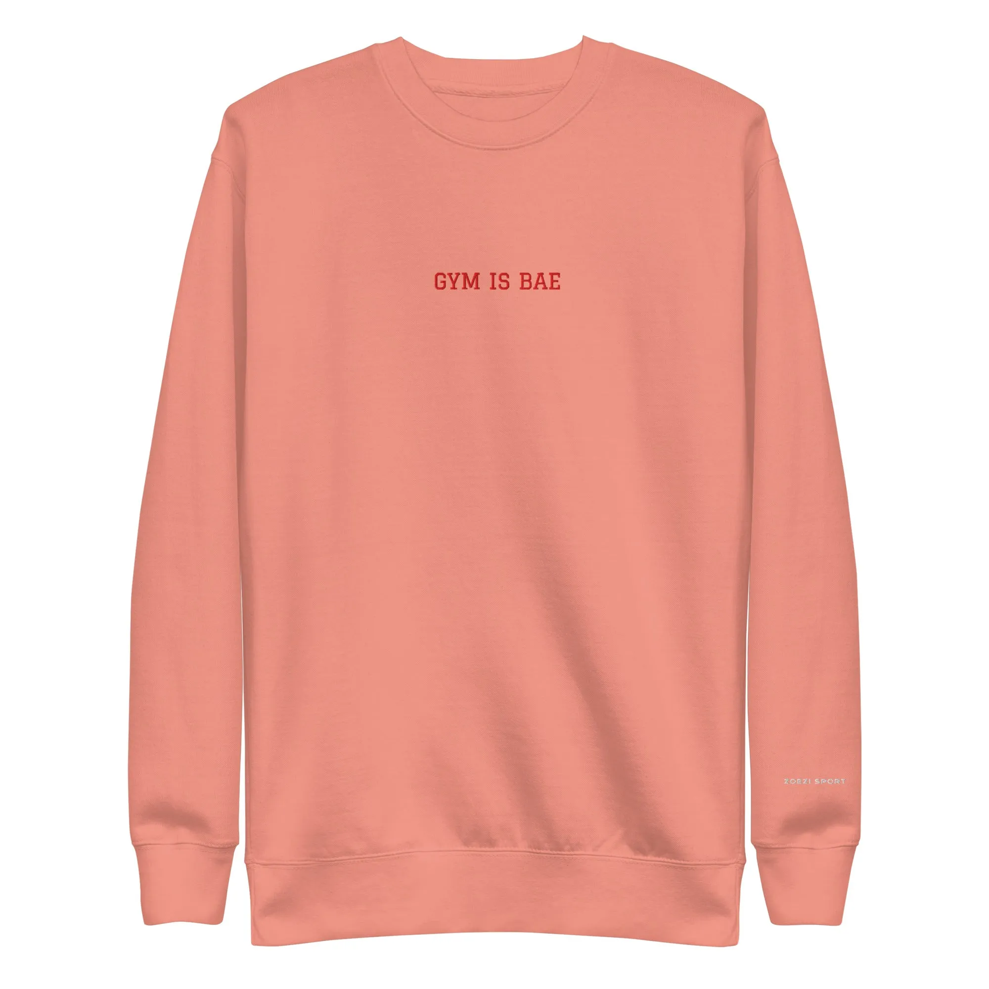 Gym is Bae Embroidered Unisex Sweatshirt