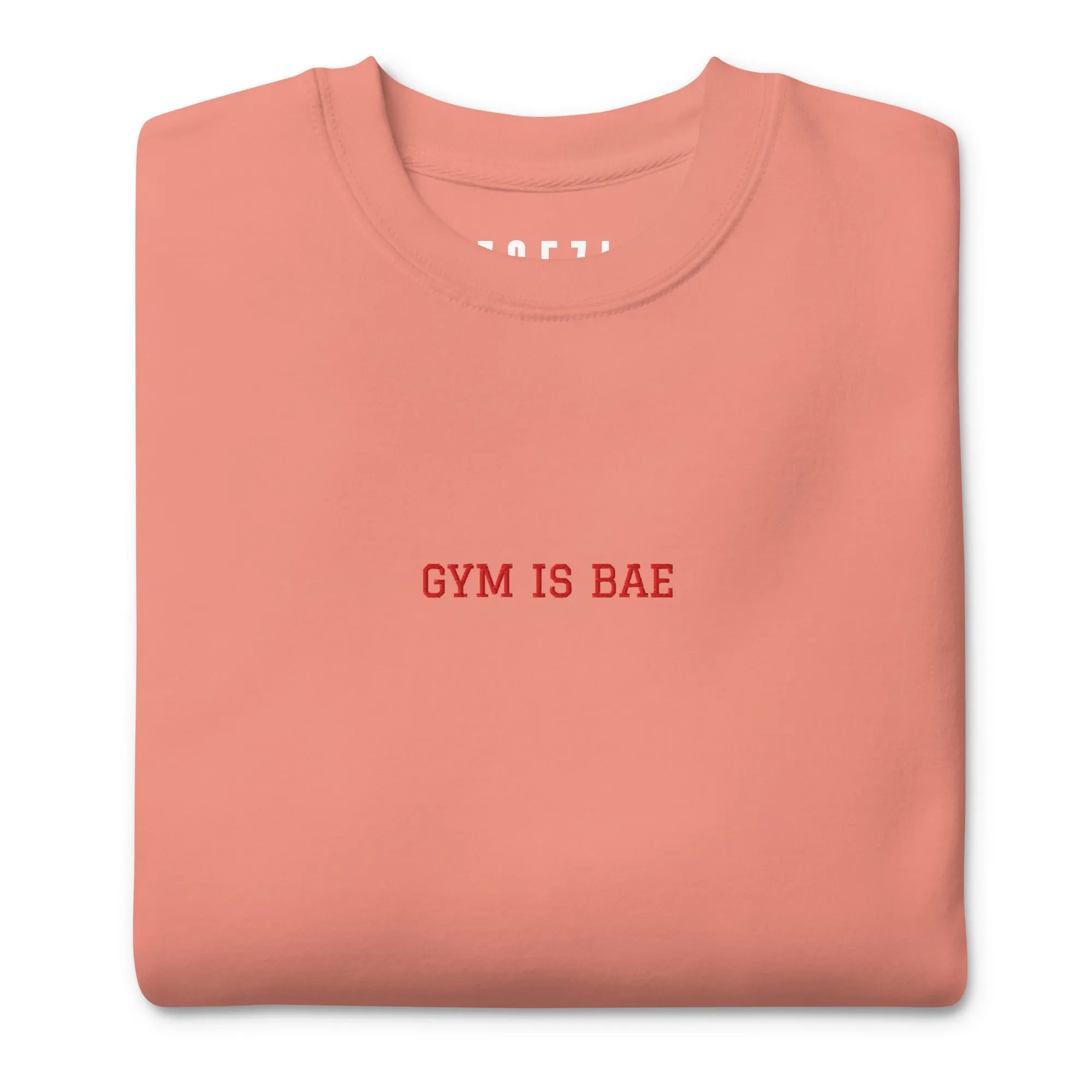 Gym is Bae Embroidered Unisex Sweatshirt