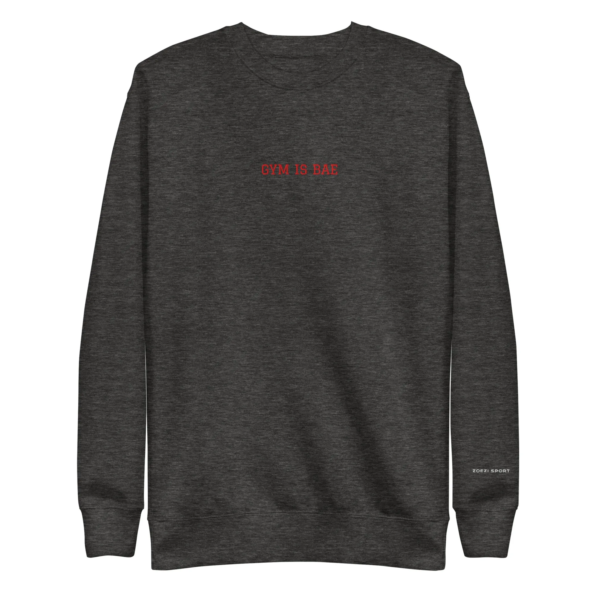 Gym is Bae Embroidered Unisex Sweatshirt