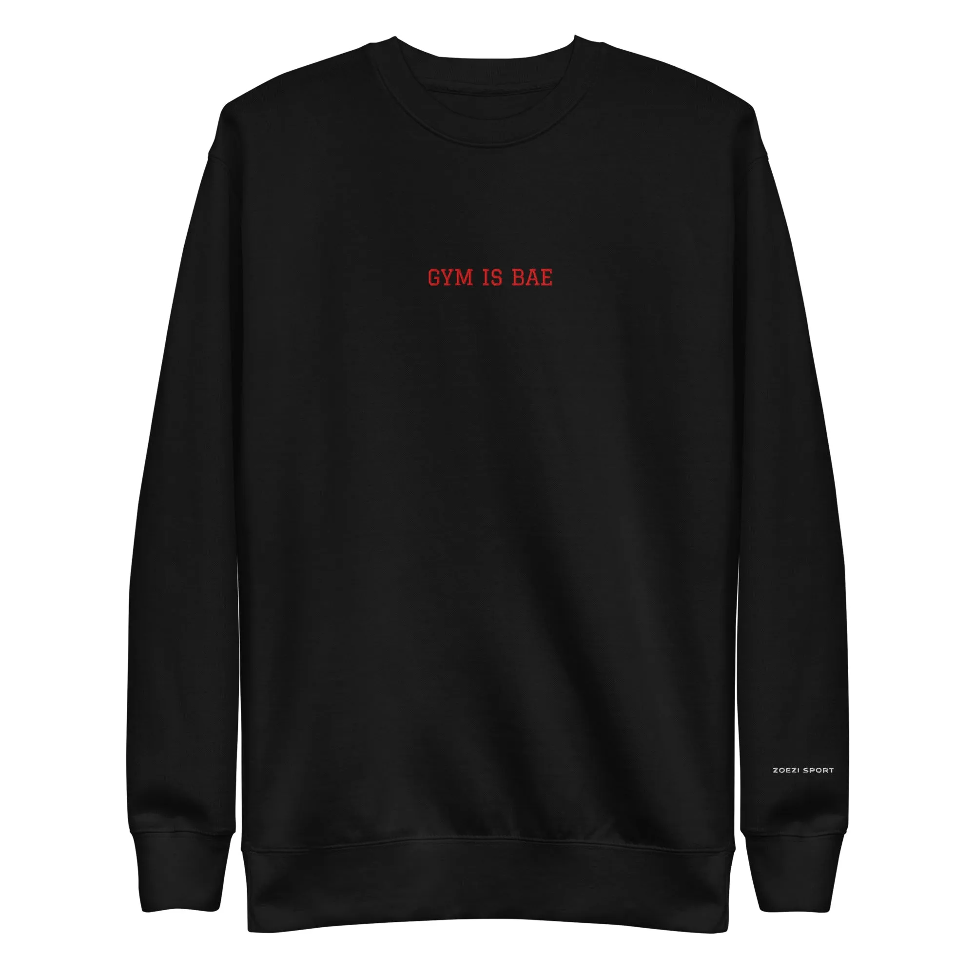 Gym is Bae Embroidered Unisex Sweatshirt