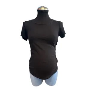 H & M Black Maternity TEE Size S