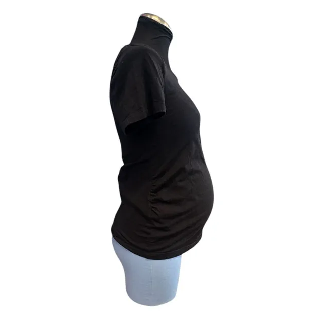 H & M Black Maternity TEE Size S