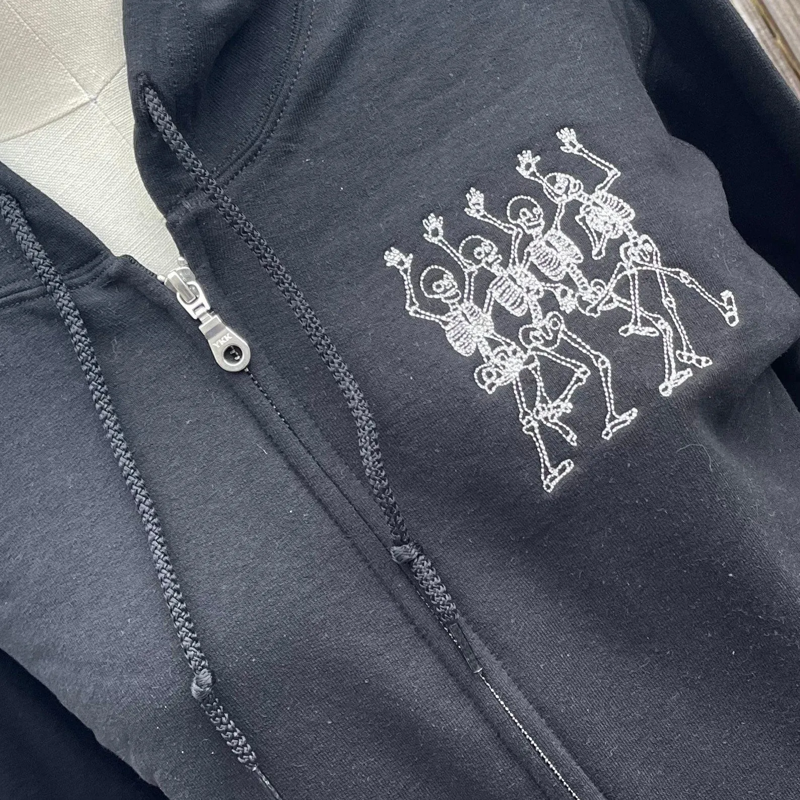 HALLOWEEN SKELETON HOODIE SWEATSHIRT
