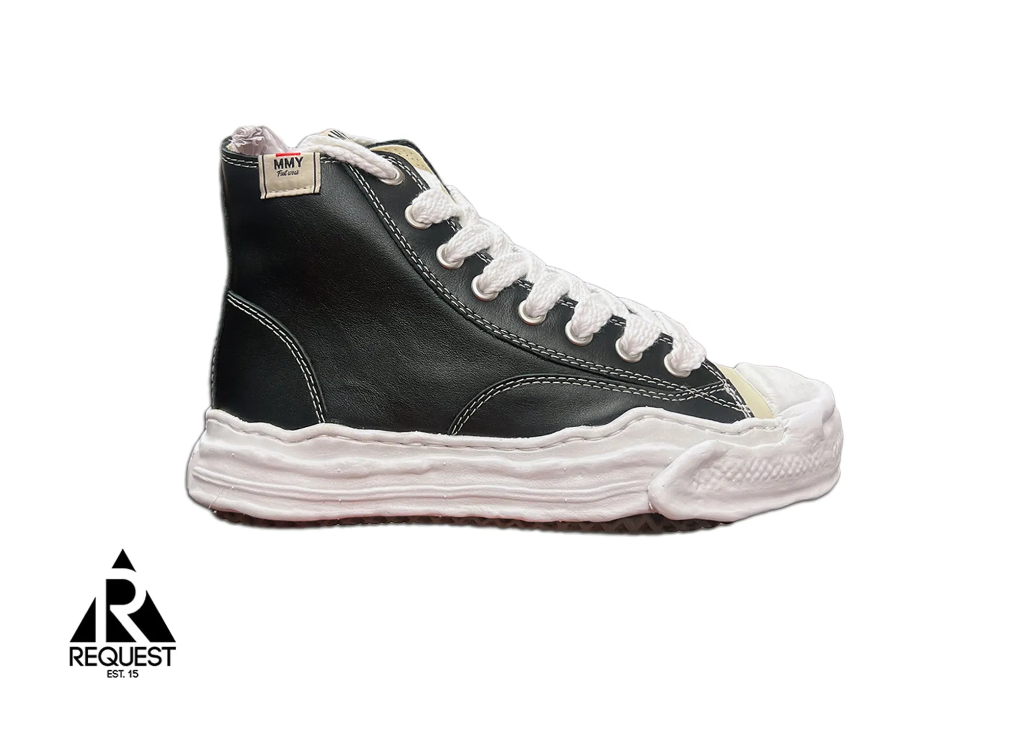 Hank Leather High Top "Black"