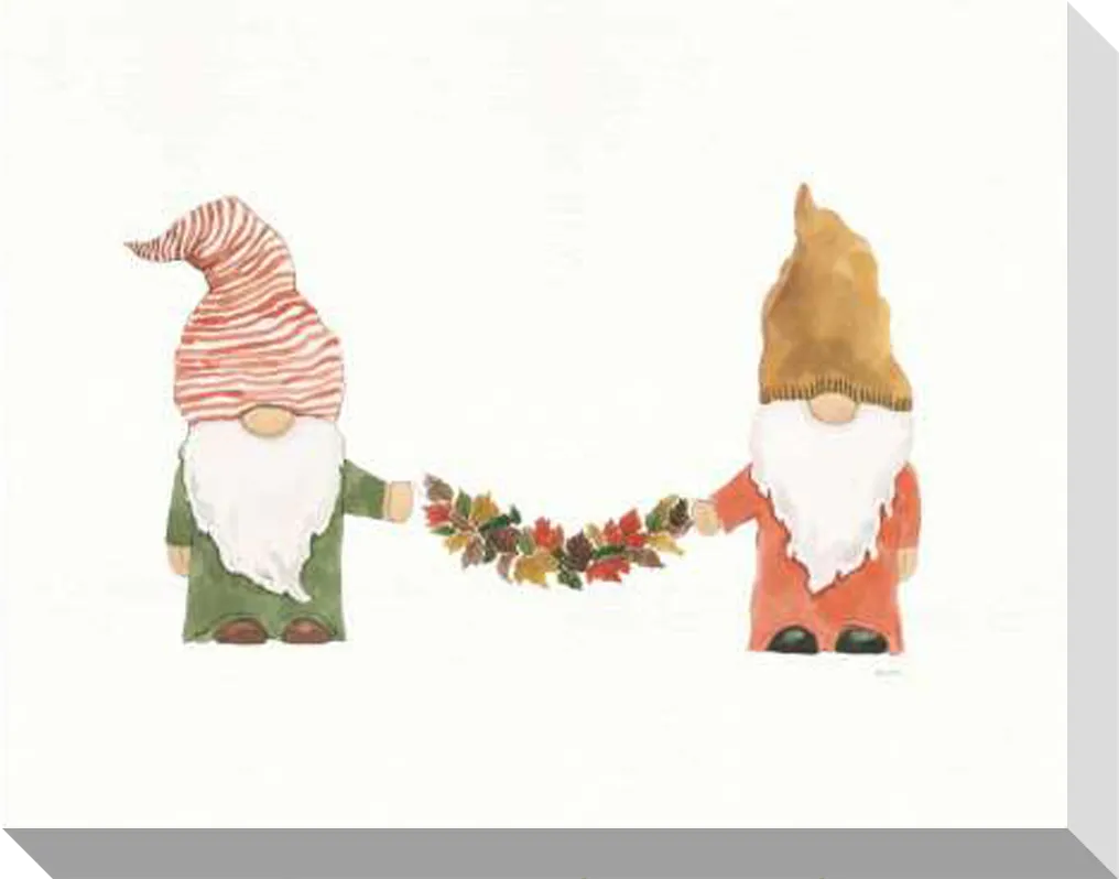 Harvest Gnomes IV: Gallery Wrapped Canvas