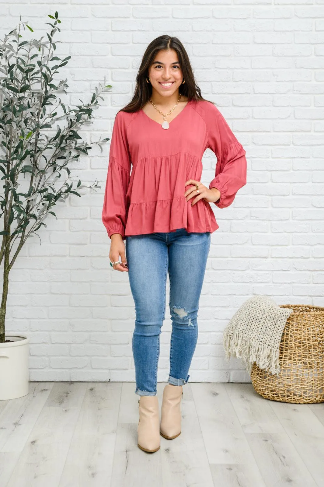 Hazel Blues® | Sassy Swing Tiered Top