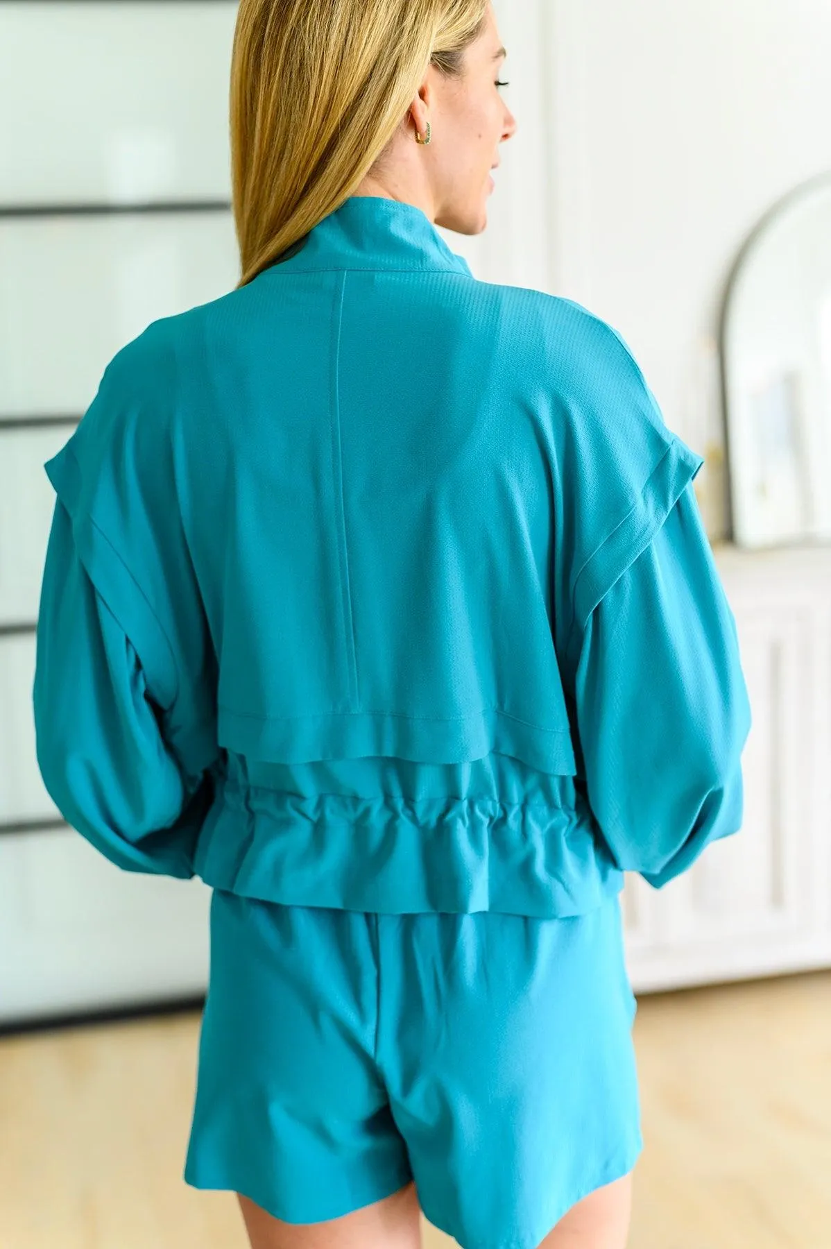 Hazel Blues® |  She's Got Game Cropped Jacket