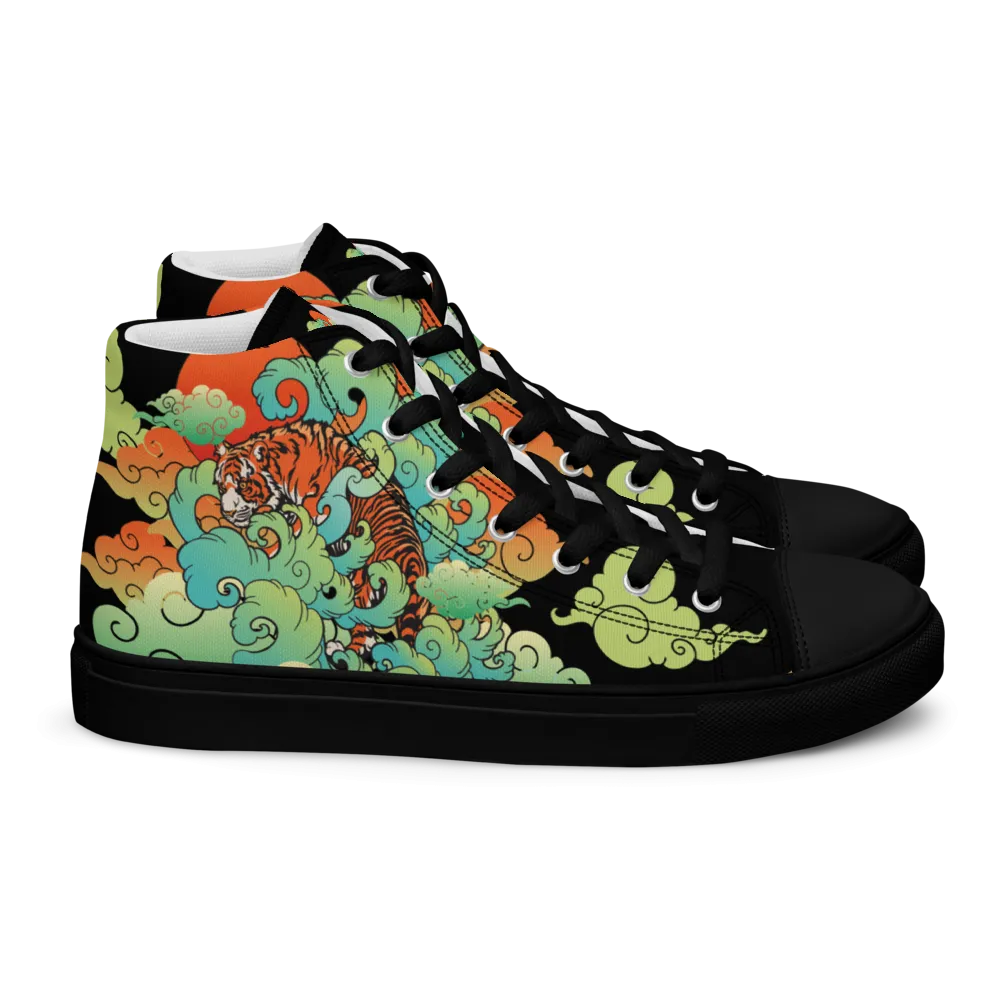 Heavenly Tiger High Top Shoes