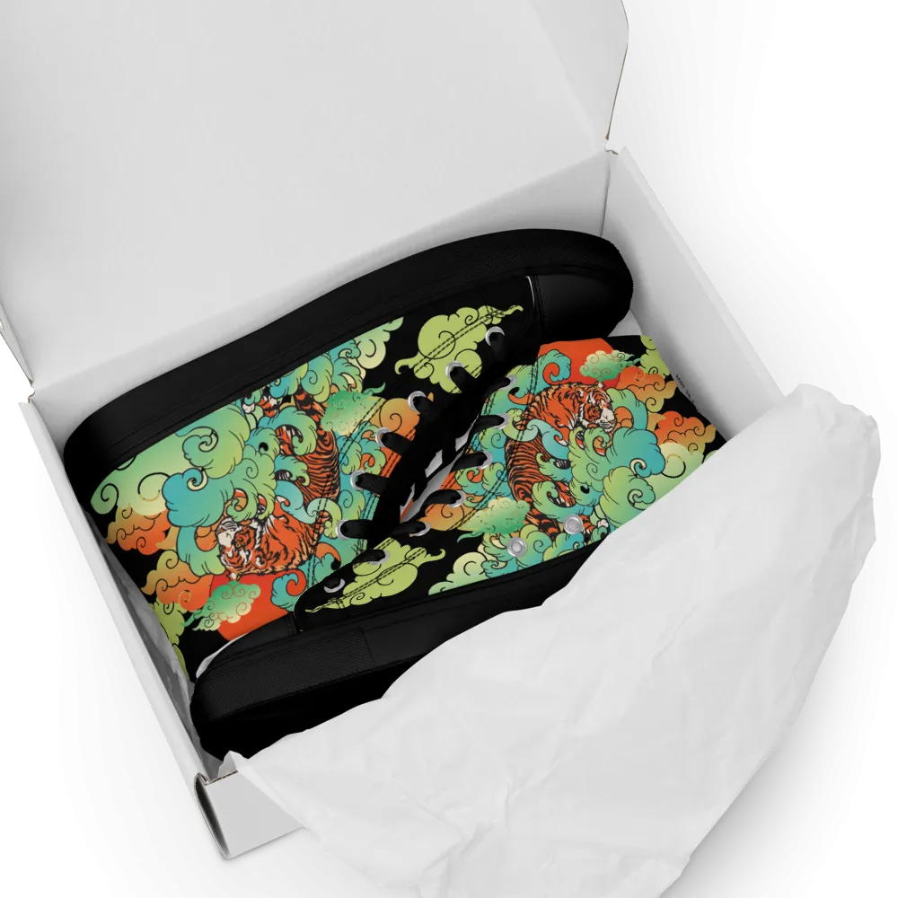 Heavenly Tiger High Top Shoes