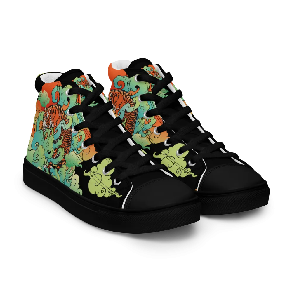 Heavenly Tiger High Top Shoes