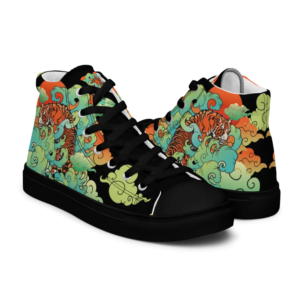 Heavenly Tiger High Top Shoes