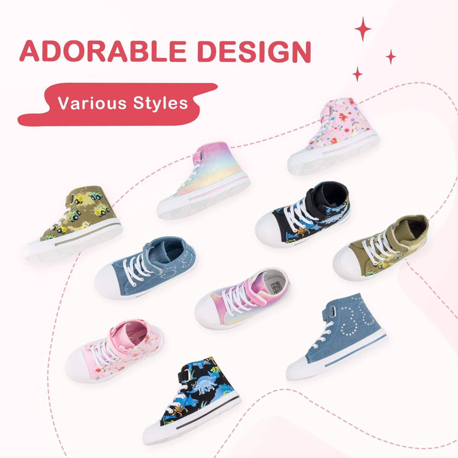 High Top Sneakers Kids