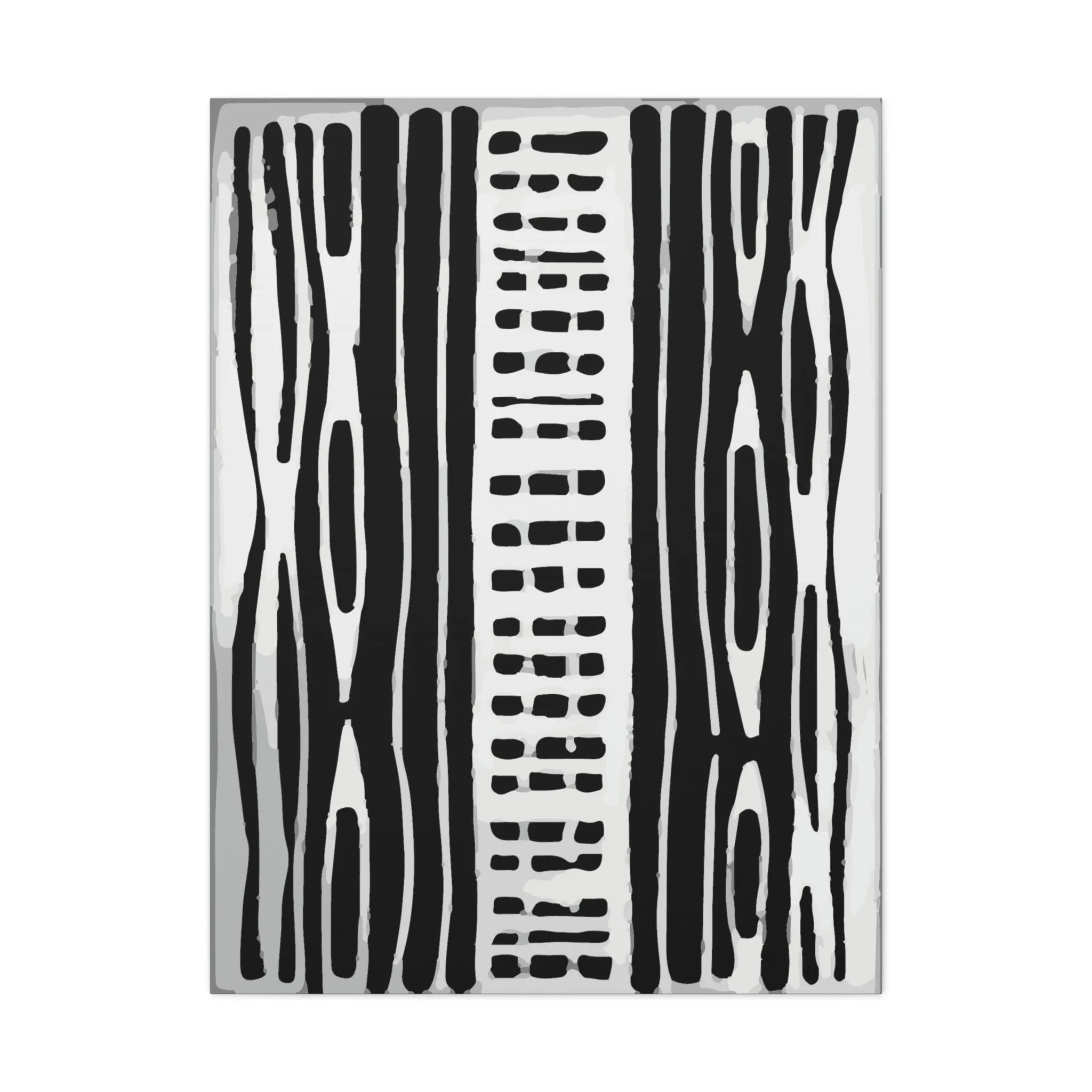 HoN Abstract Canvas B&W #3