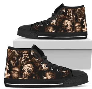 Horror Spirit High Top Shoes Sneakers Custom