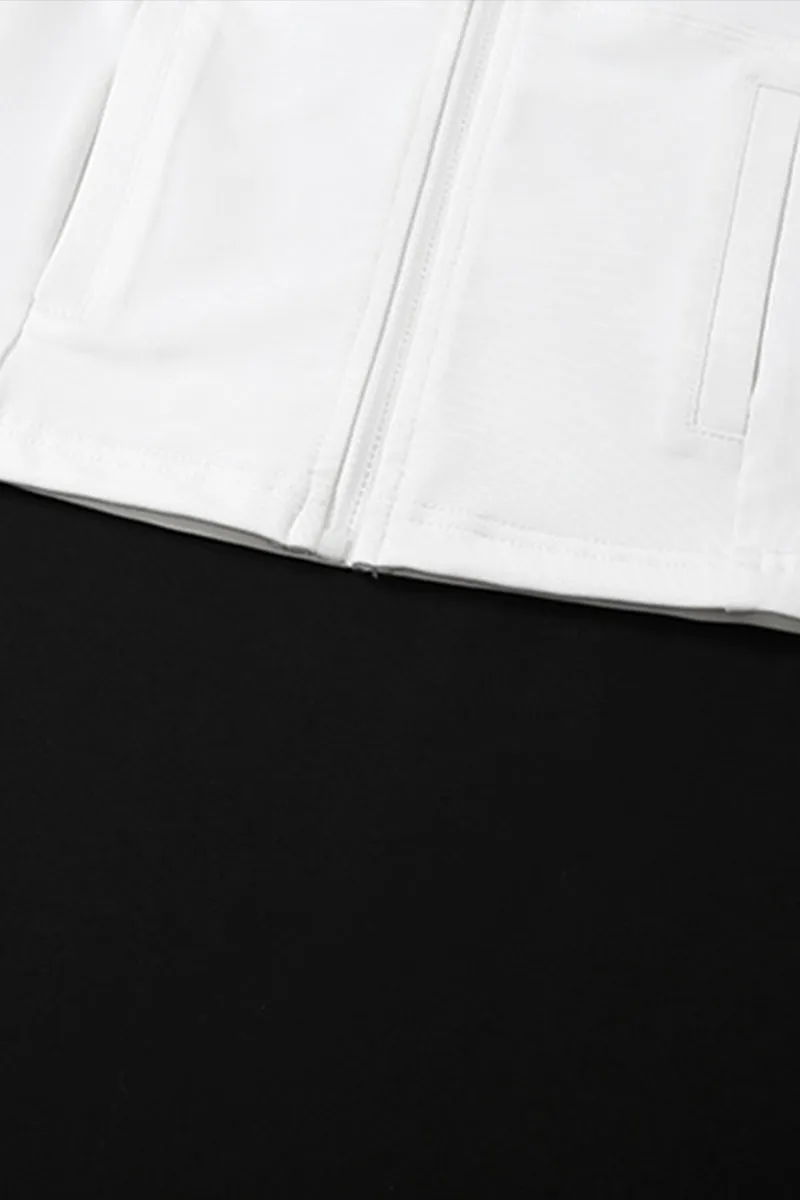 HUT1192 Luxe Lounge Zip-Up Set