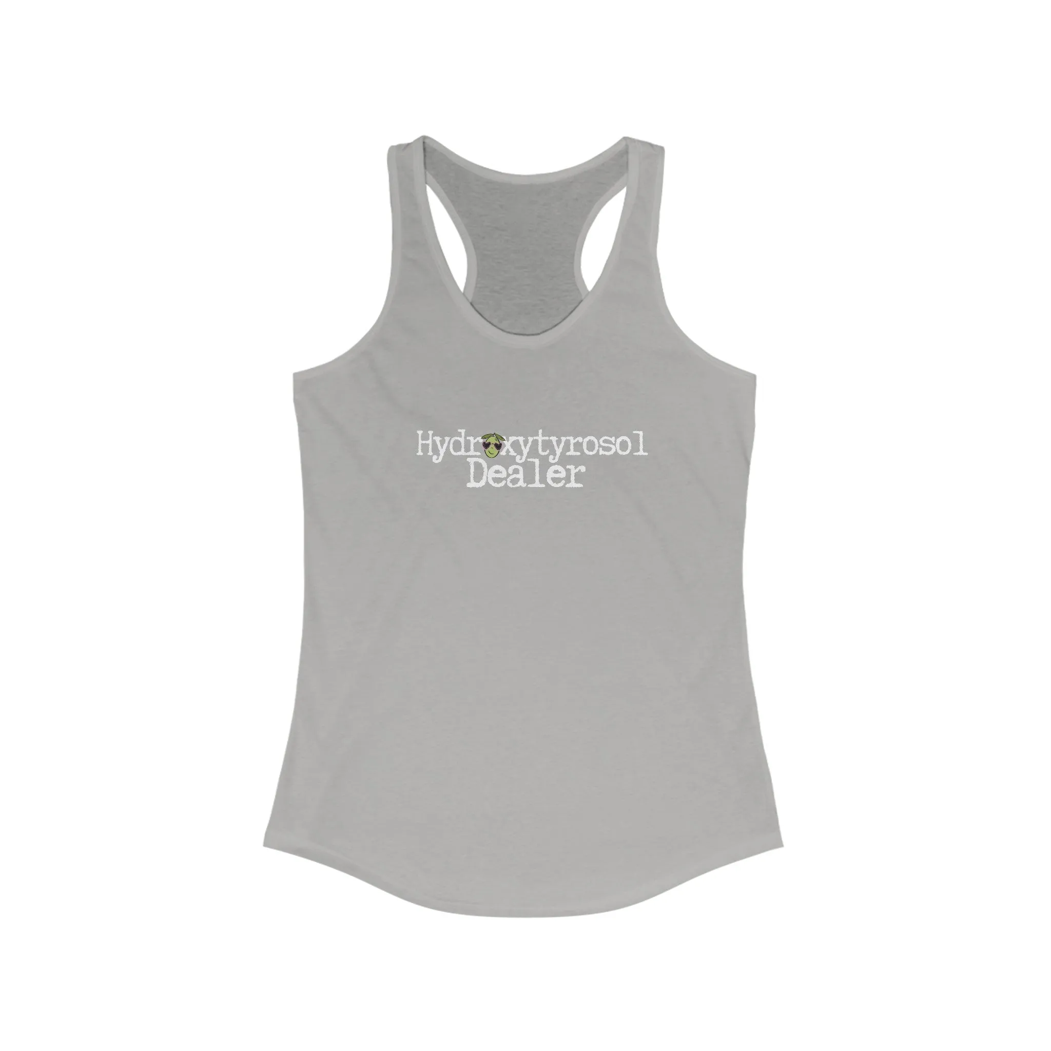 Hydroxytyrosol dealer Olive tree consultant gift / shirt / Women's Ideal Racerback Tank