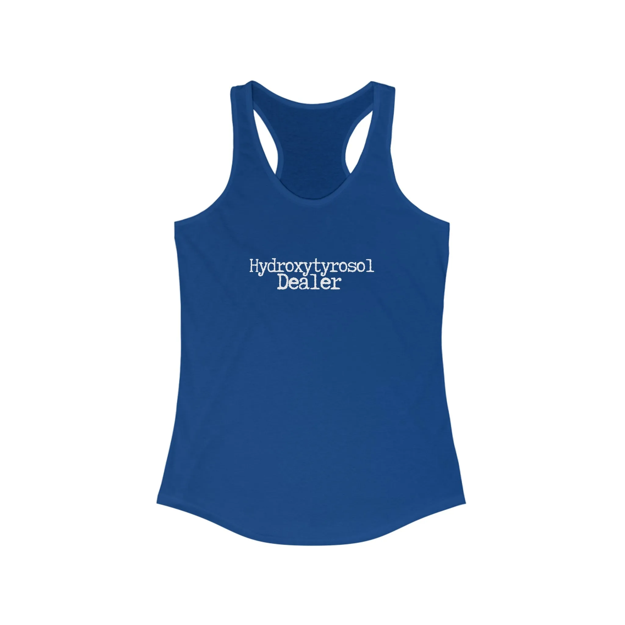 Hydroxytyrosol dealer / Olive tree consultant gift / shirt / Women's Ideal Racerback Tank