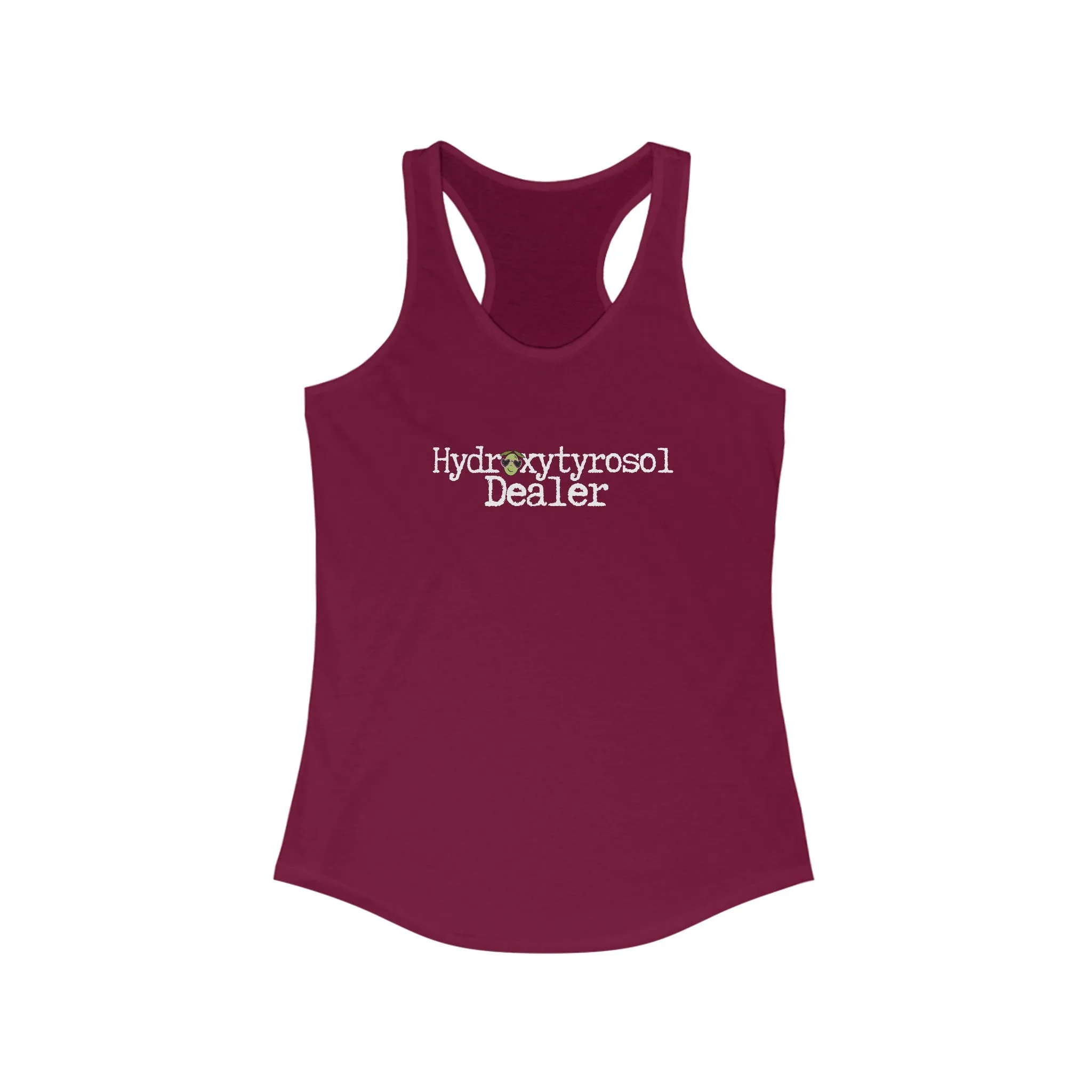 Hydroxytyrosol dealer Olive tree consultant gift / shirt / Women's Ideal Racerback Tank