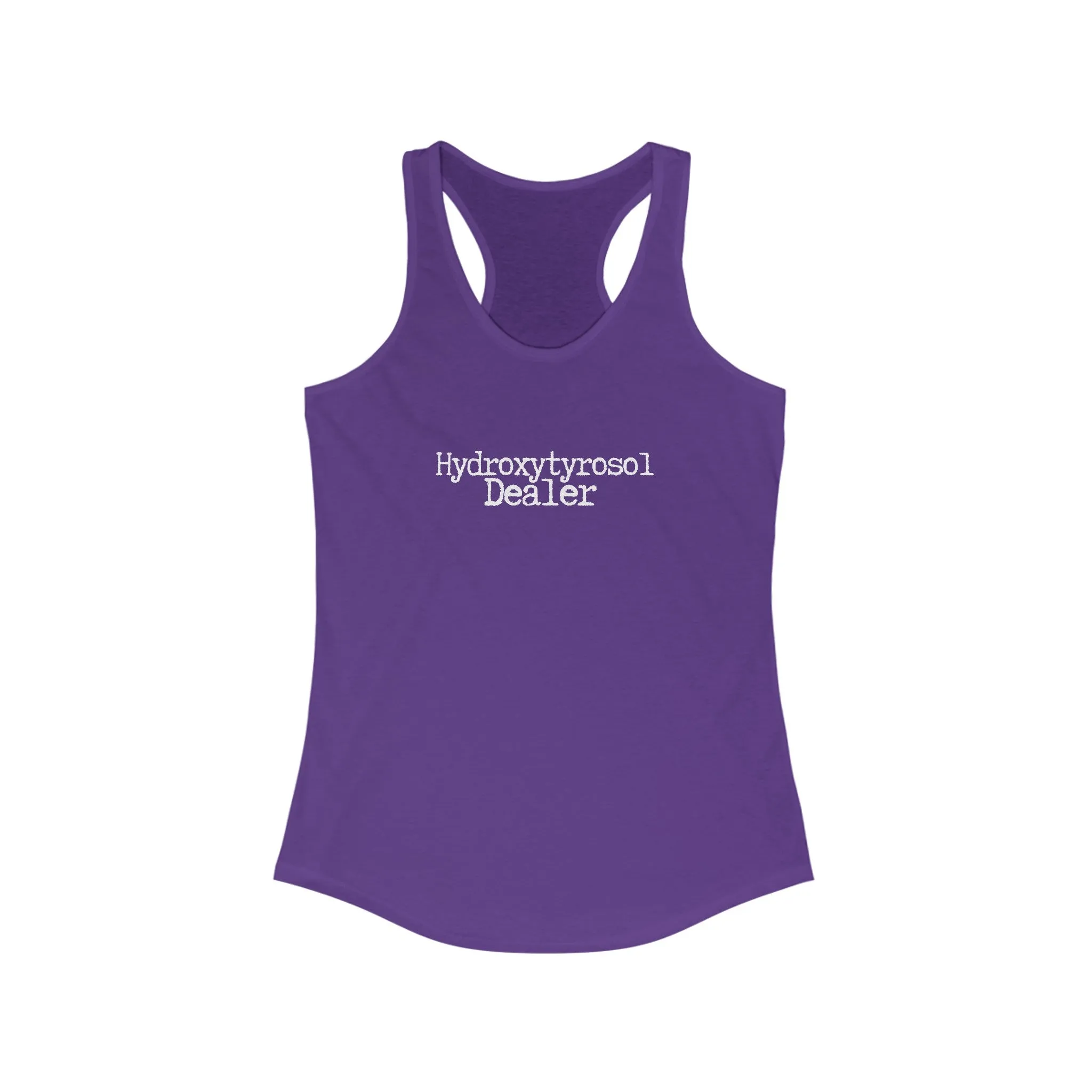 Hydroxytyrosol dealer / Olive tree consultant gift / shirt / Women's Ideal Racerback Tank