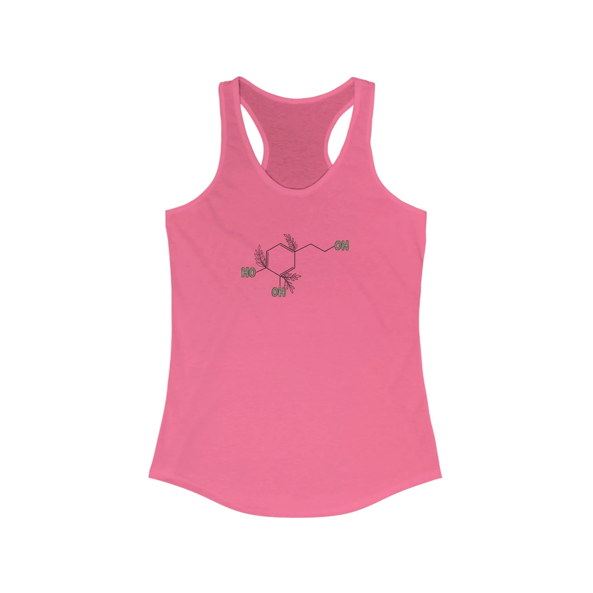 Hydroxytyrosol dealer / olive tree consultant gift / shirt / Women's Ideal Racerback Tank