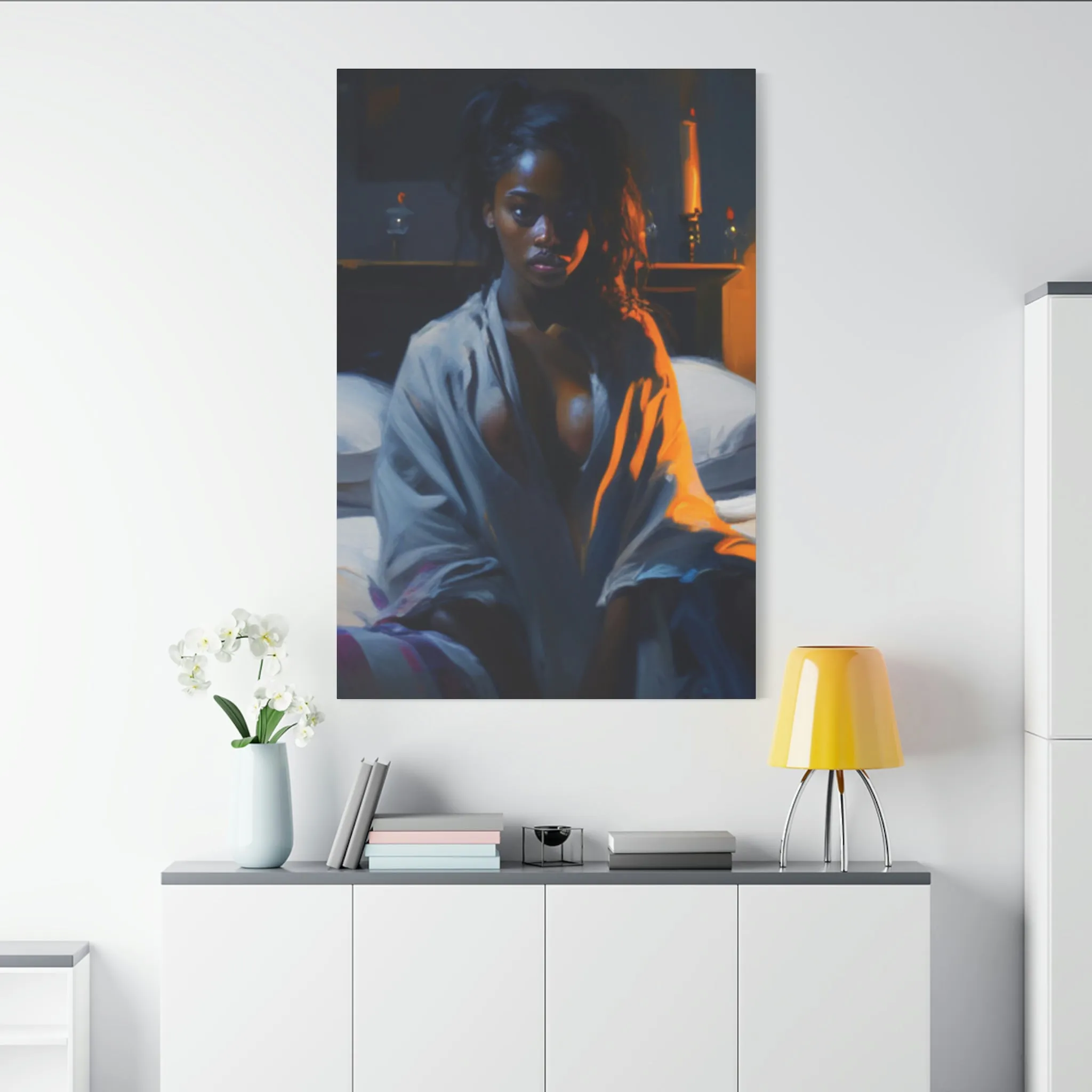In her solitude edge classic Canvas