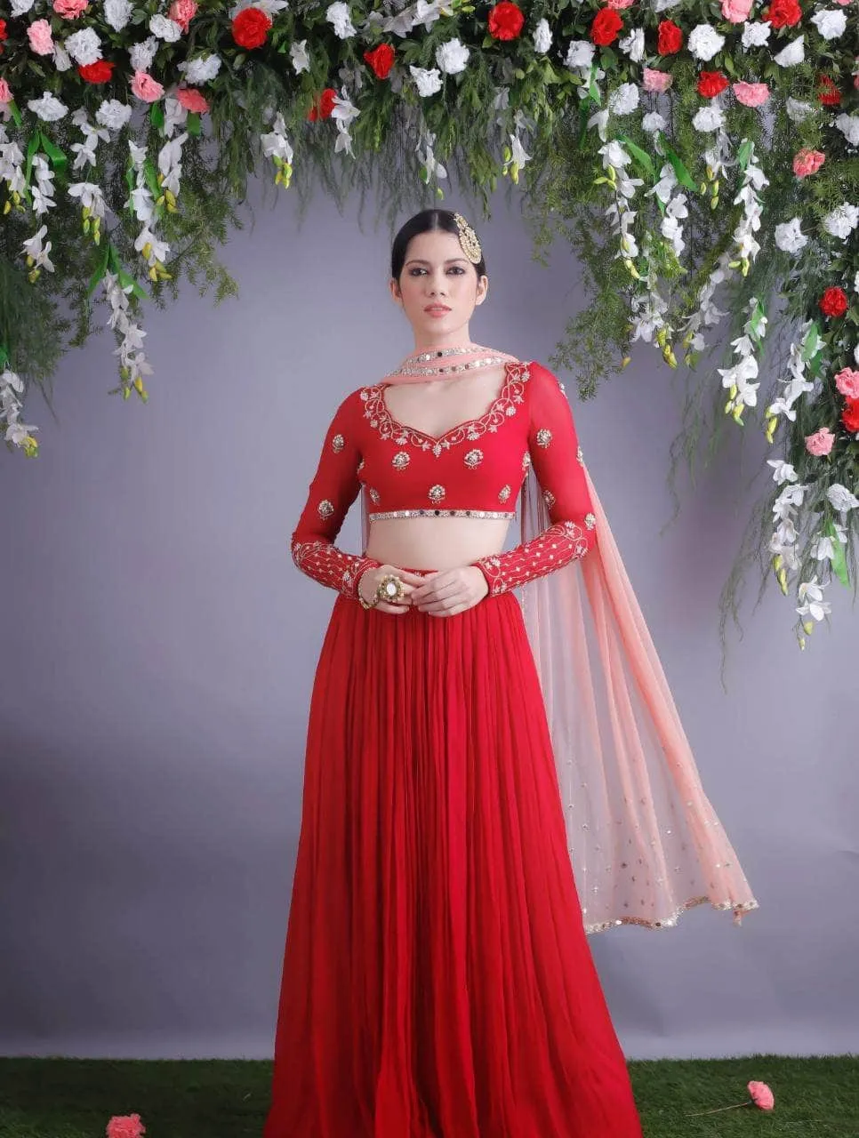 Indian Bride Wedding Lehenga