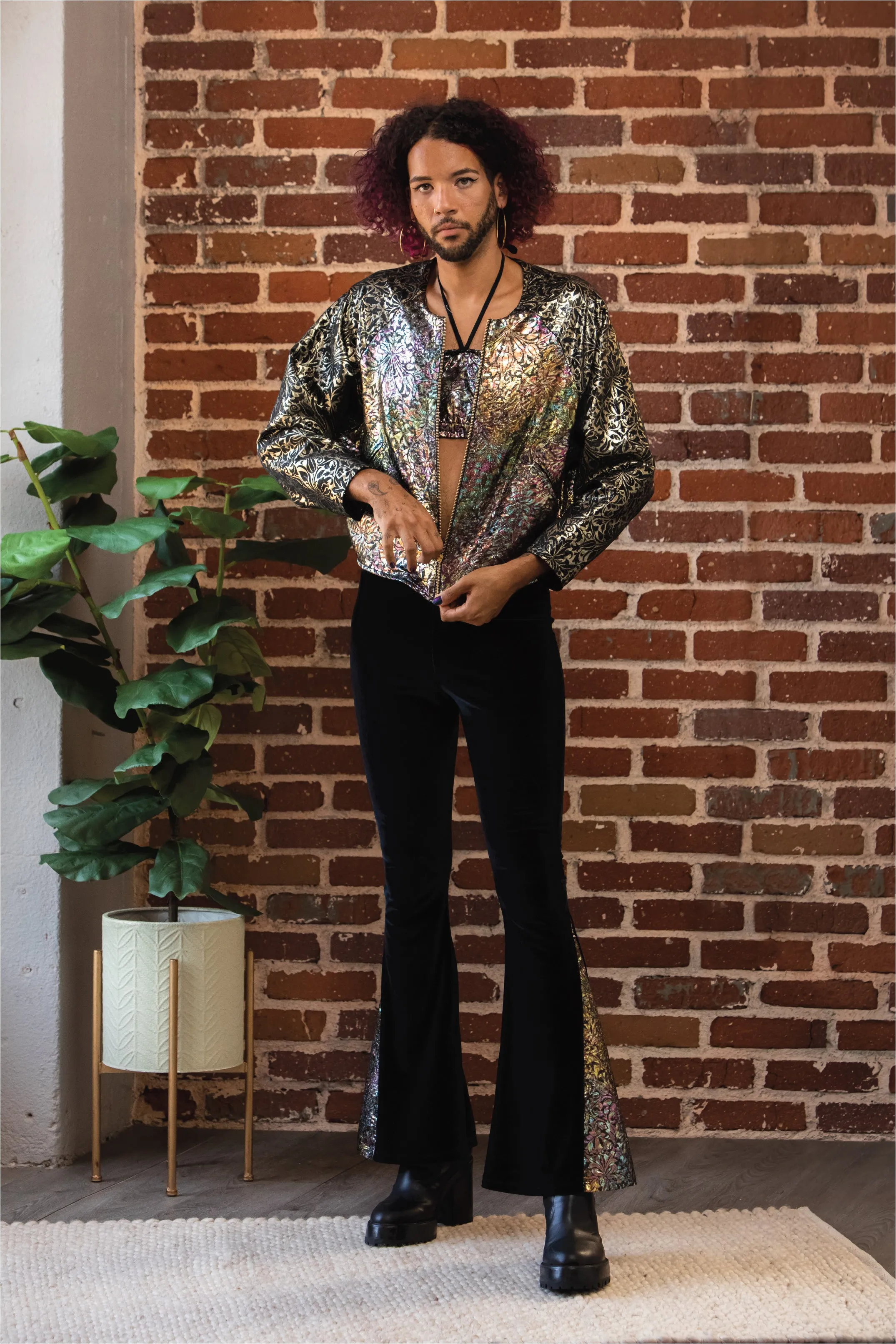 Iridescent Shimmer Jacket