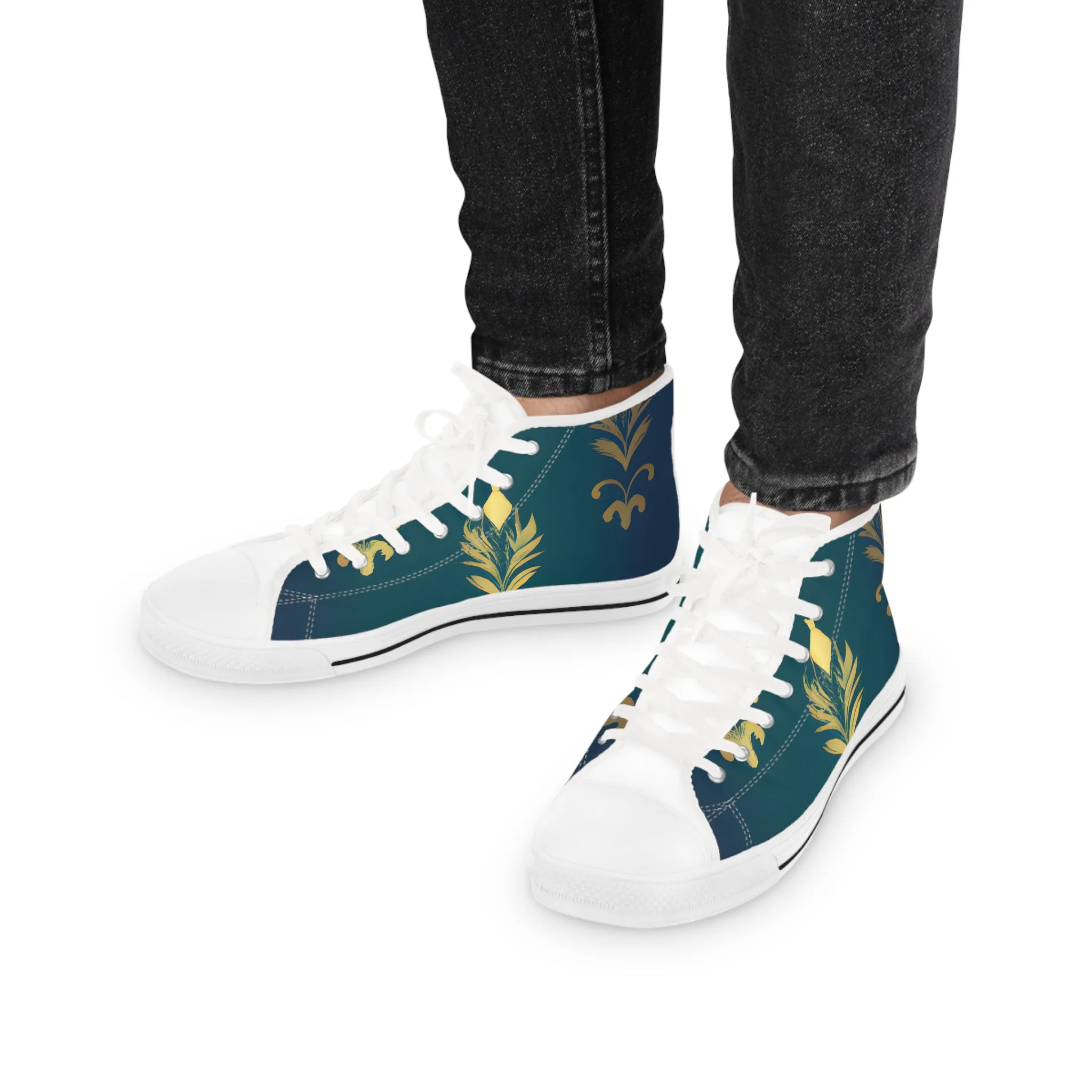 Iristo Mavis - Men's High-Top Sneakers