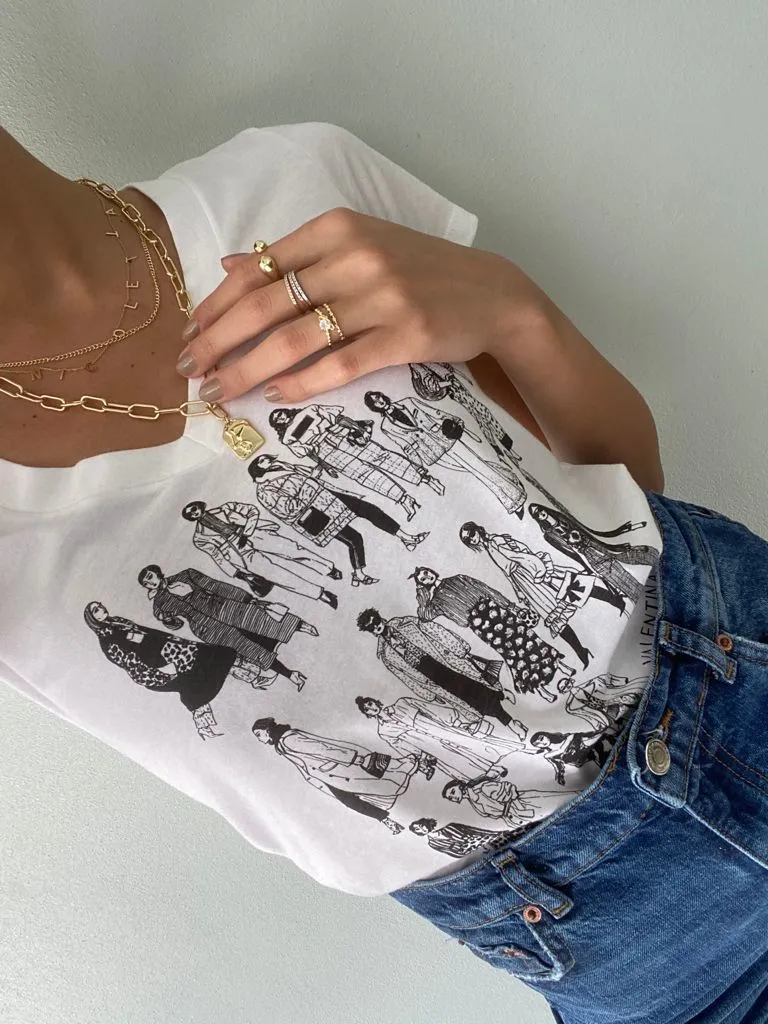 Italian influencers Illustrations Tshirt