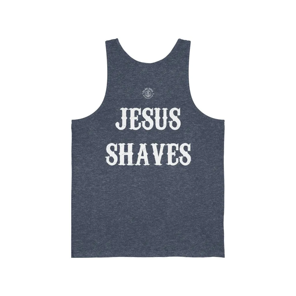 'Jesus Shaves' Jersey Tank