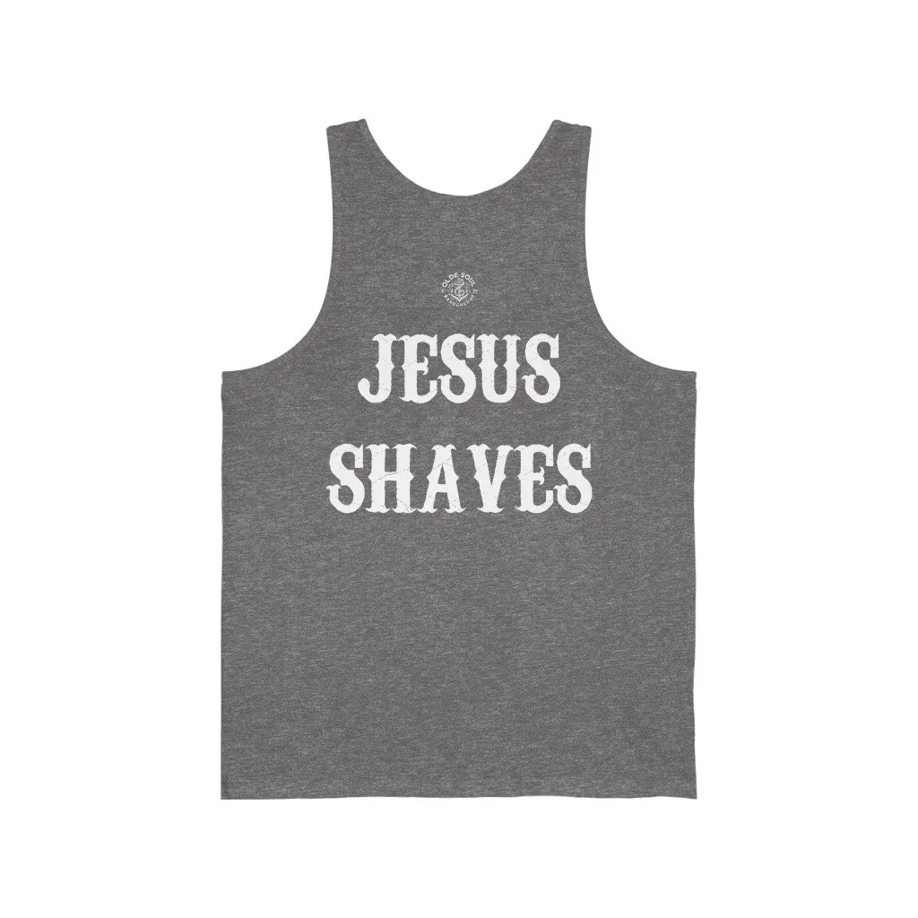 'Jesus Shaves' Jersey Tank