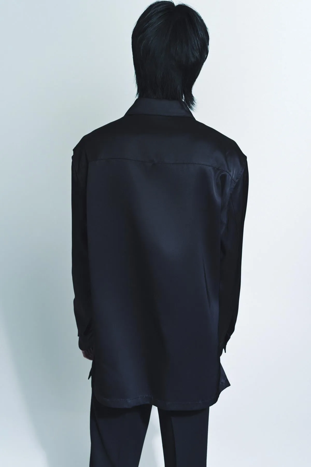 JIL SANDER | PEARL EMBROIDERED LONG SLEEVE SHIRT