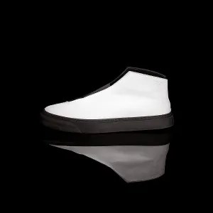 K3 / BLACK/CHALK / UNISEX LEATHER SNEAKER