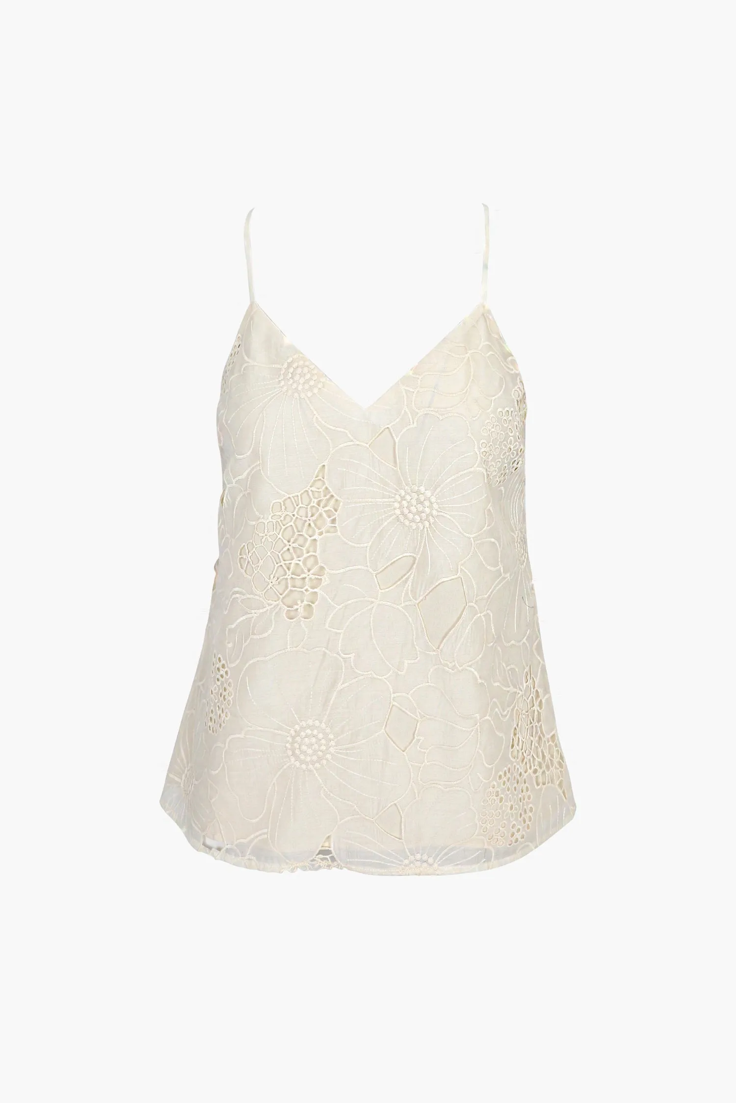 Kathy Embroidered Cami Top