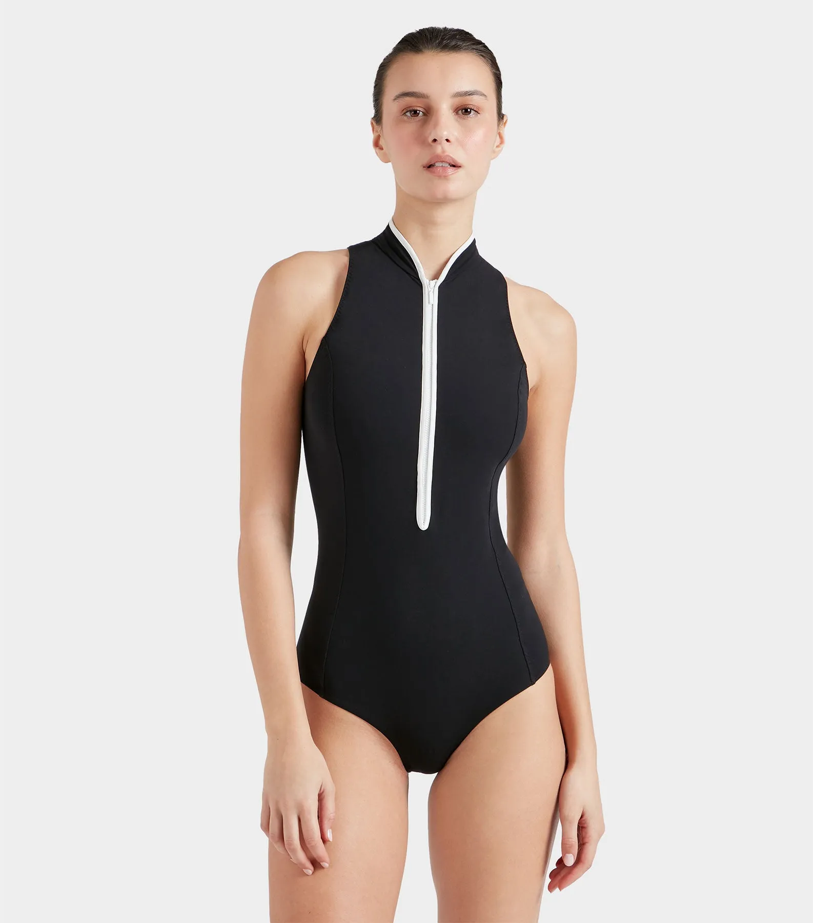 Katya UPF 50  Swim - Black/White
