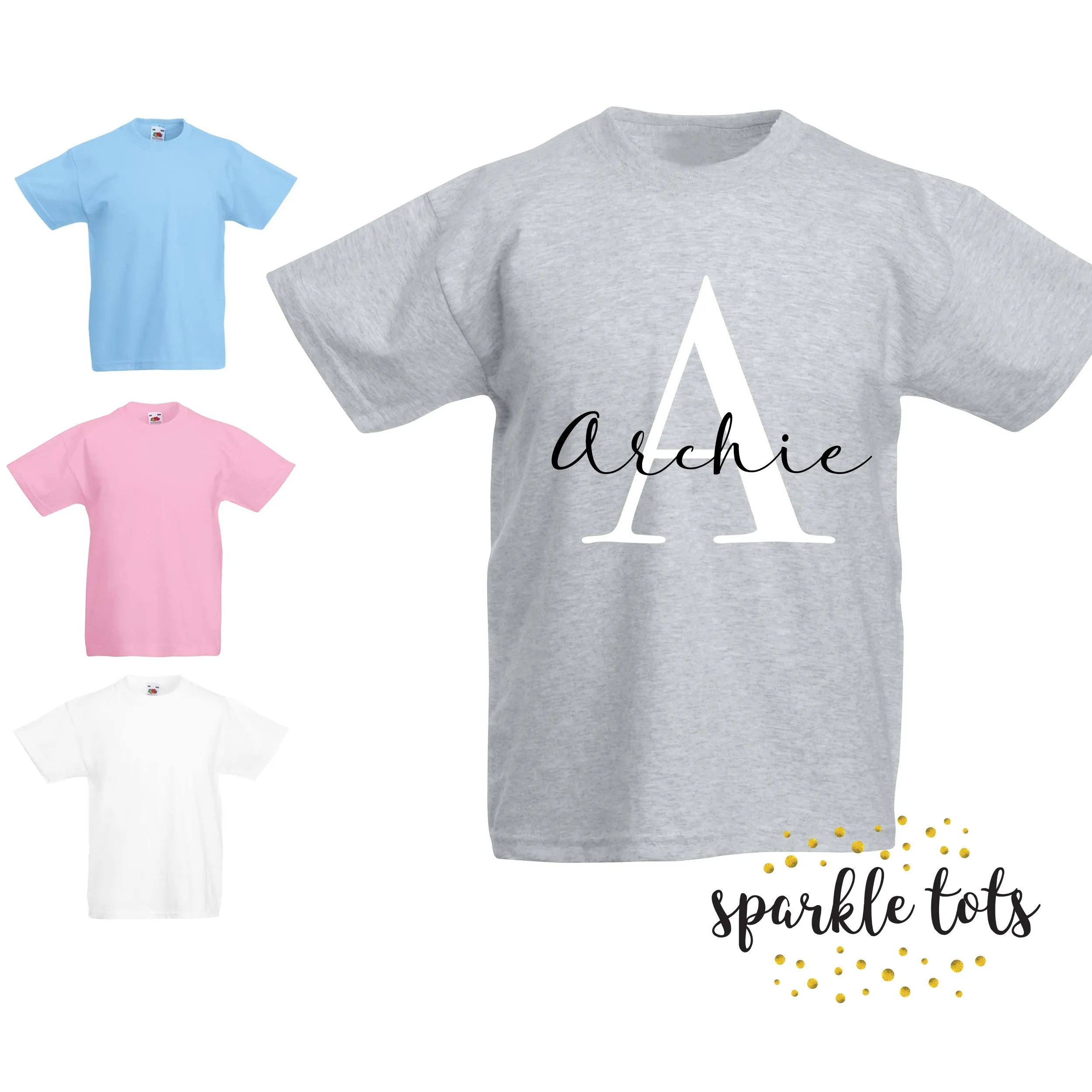 Kids name shirt