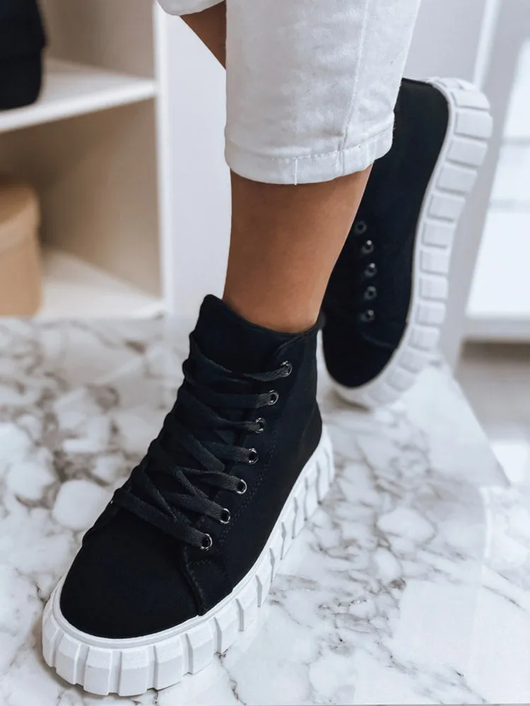 Lace-up Canvas Sneakers