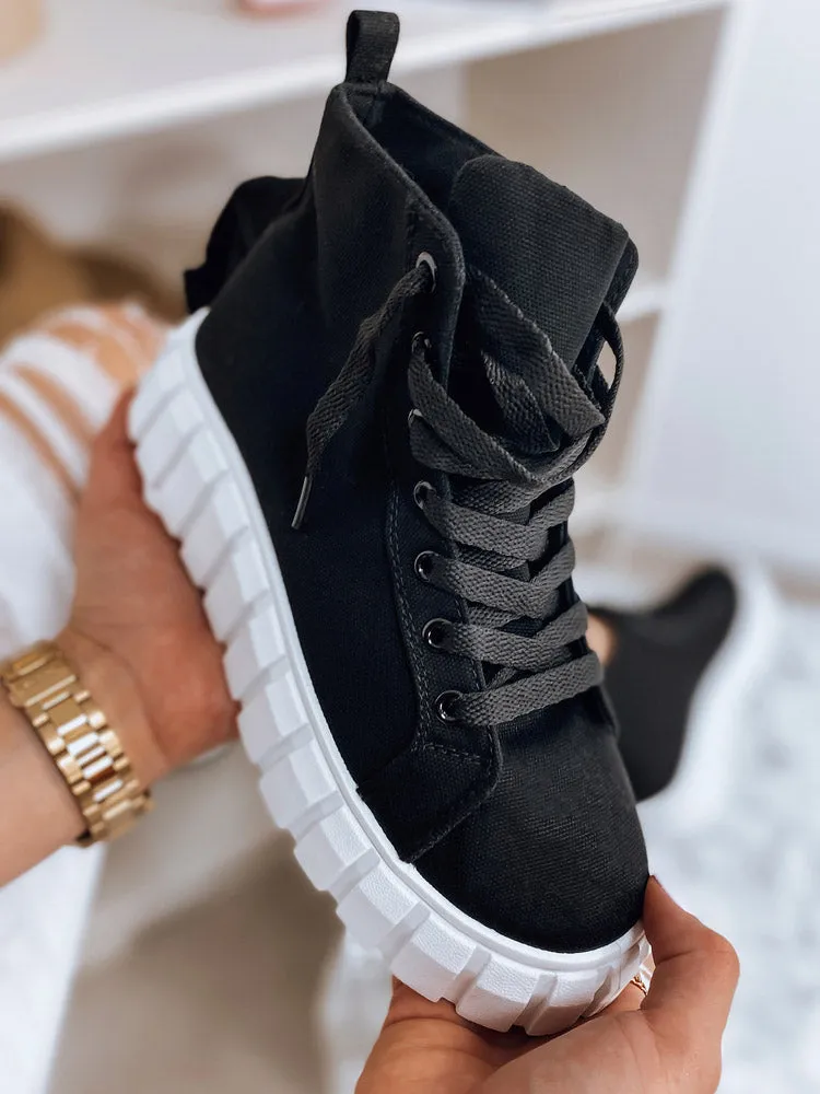 Lace-up Canvas Sneakers