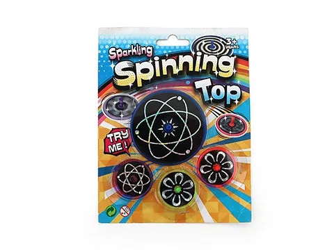 Laser Spinning Top Sparkly