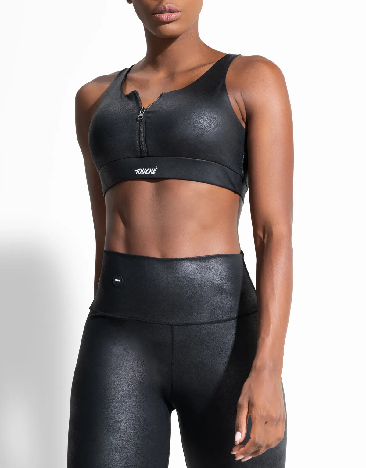 LEATHER TOP