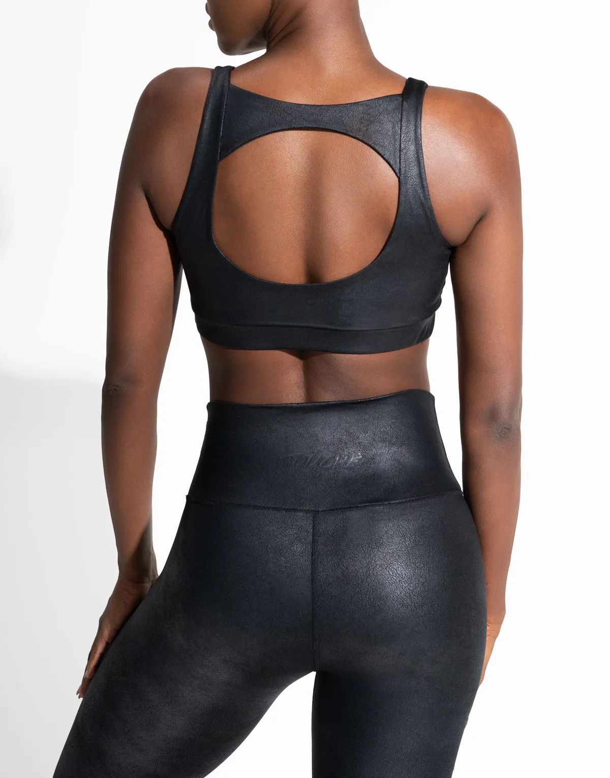 LEATHER TOP