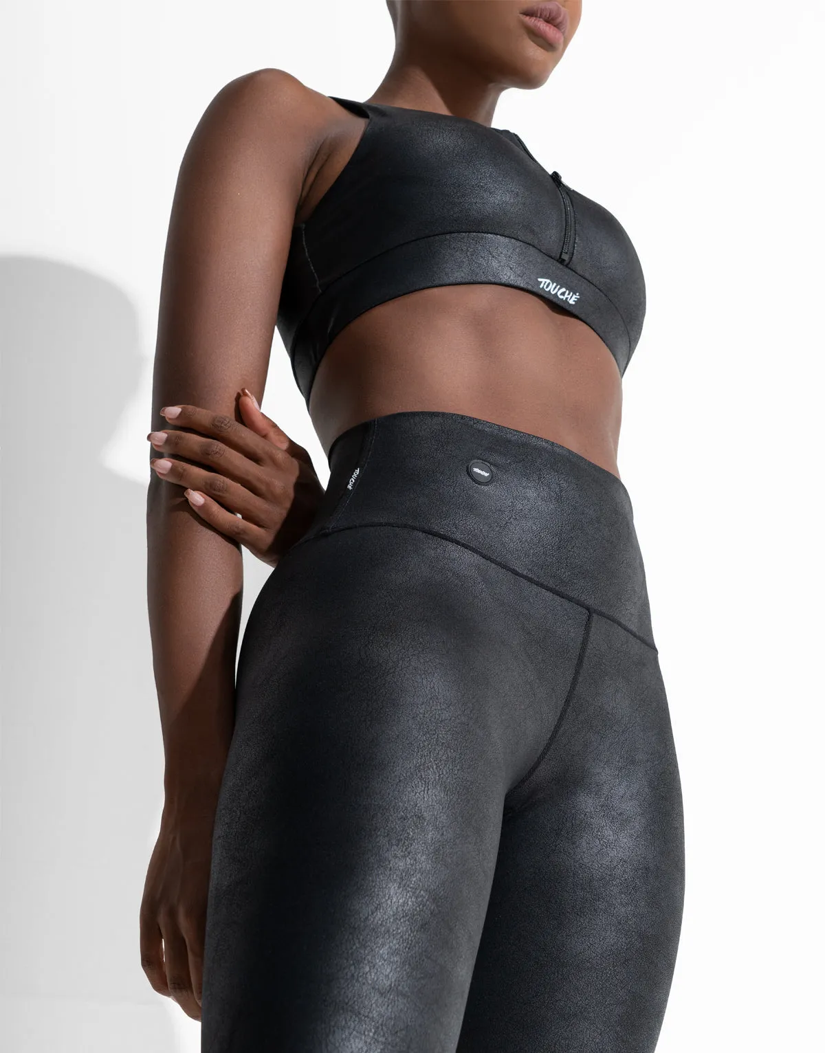 LEATHER TOP