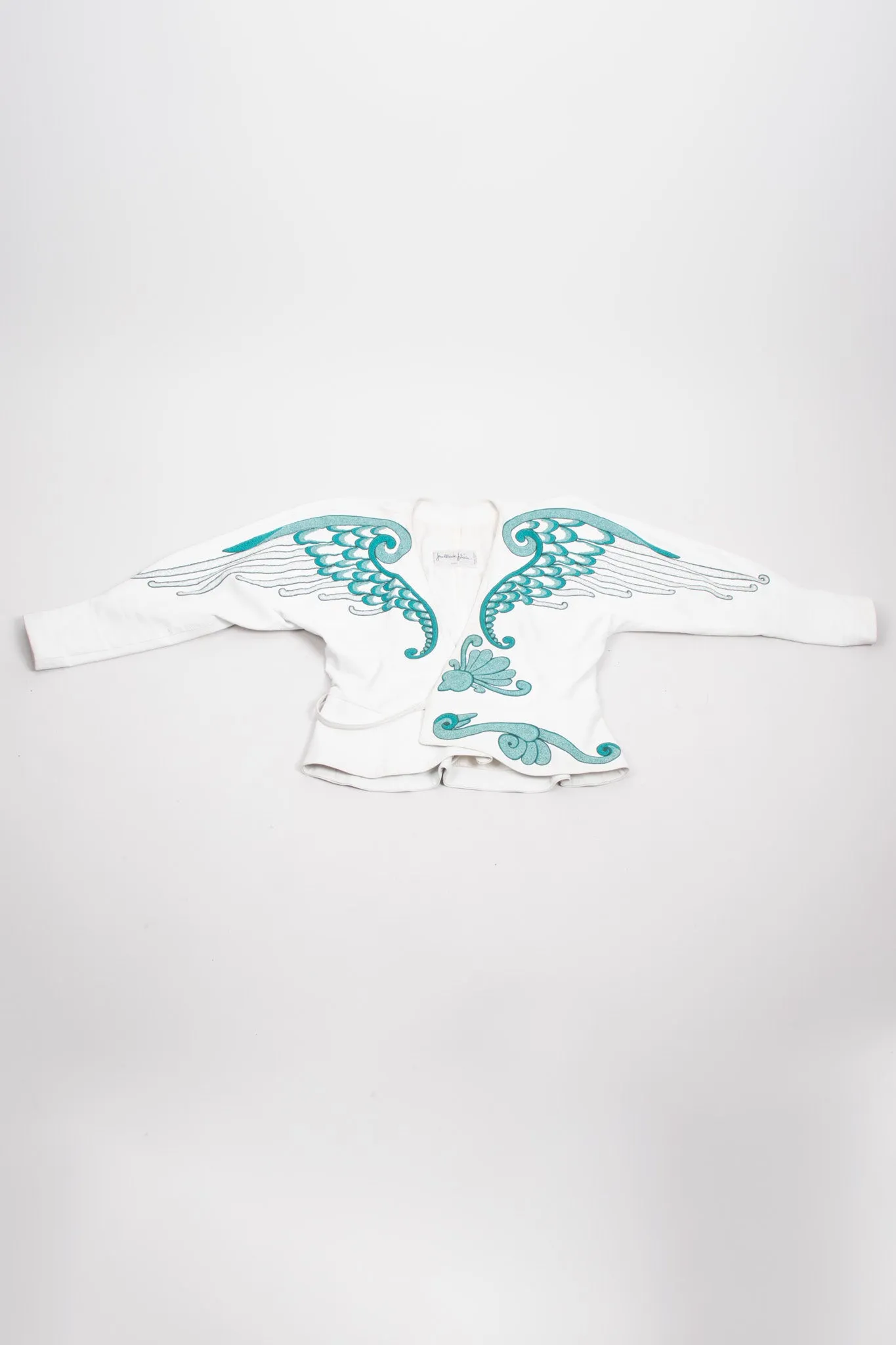 Leather Wrap Wing Jacket